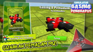 Simulator Gasing Penghapus 3D 3